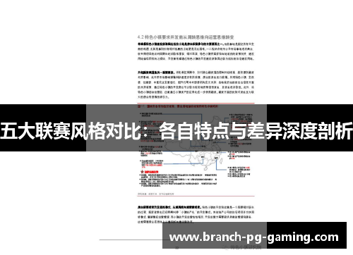五大联赛风格对比：各自特点与差异深度剖析