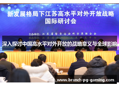 深入探讨中国高水平对外开放的战略意义与全球影响
